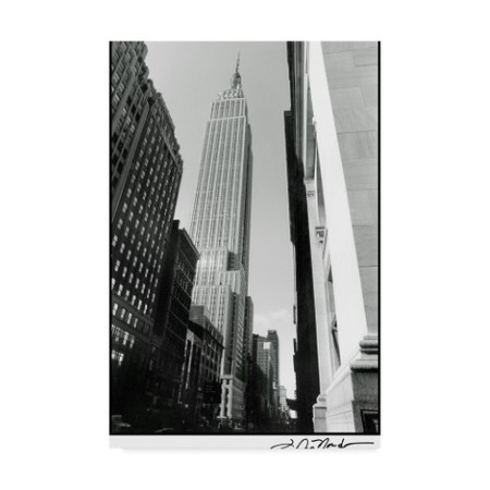 Laura Denardo 'Empire State Building Ii' Canvas Art,12x19